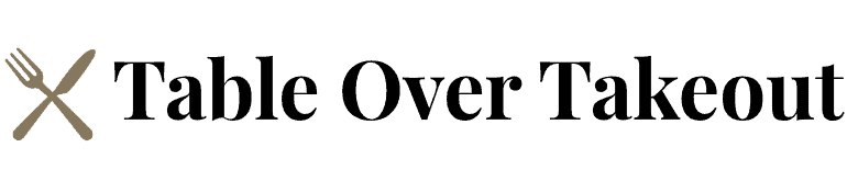 Table Over Takeout Horizontal Logo